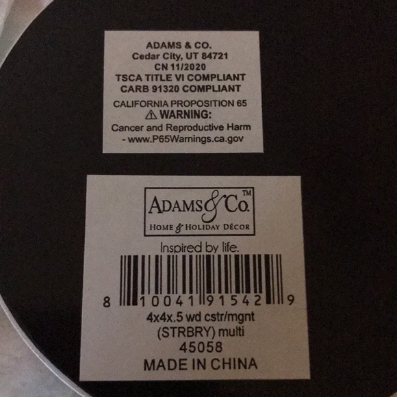 ADAMS & Co. Coasters or Magnets - Picture 4 of 5